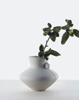 Single-Handled Flat-Belly Flower Vessel