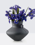 Single-Handled Flat-Belly Flower Vessel