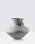 Single-Handled Flat-Belly Flower Vessel