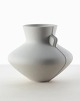 Single-Handled Flat-Belly Flower Vessel