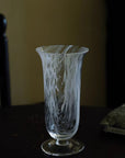 Cloudy Glass Vase