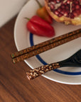 Lacquered Chopsticks & Chopsticks Rest