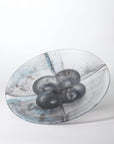 Chinese Ink Wash Glass Serving Plate