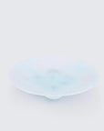Lake Blue Glass Serving Plate