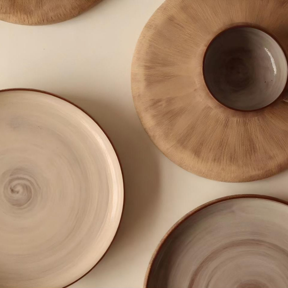 Coconut Ceramic Plate