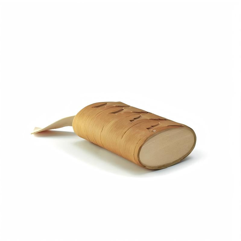 Handmade Birch Bark Storage Container (flat)