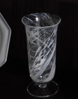 Cloudy Glass Vase