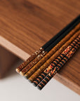 Lacquered Chopsticks & Chopsticks Rest