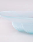 Lake Blue Glass Serving Plate