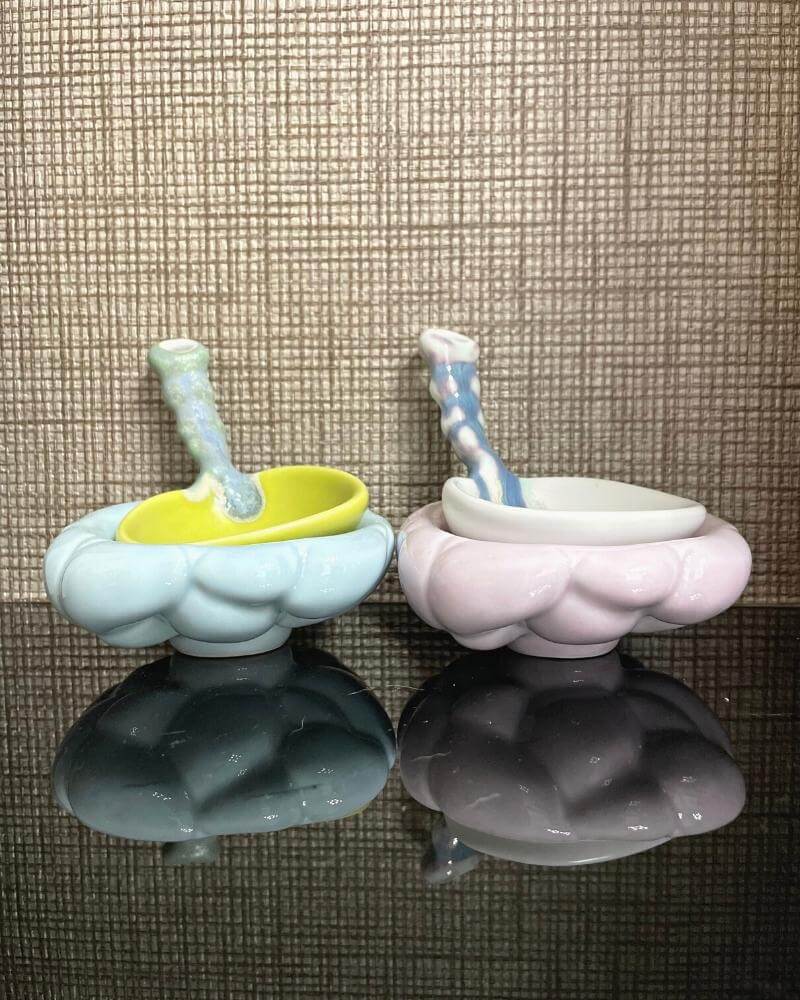Ceramic Scoop Set