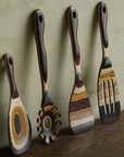 Wooden Kitchen Utensils - Set of 4
