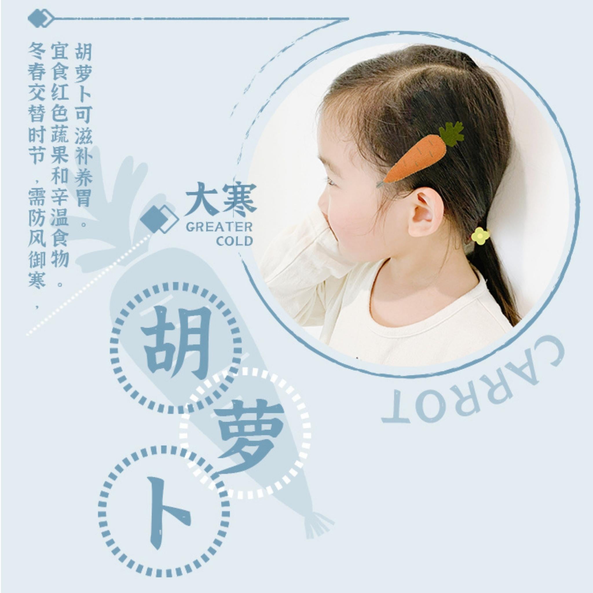 24 Solar Terms Kids Hair Accessories (WINTER 冬)