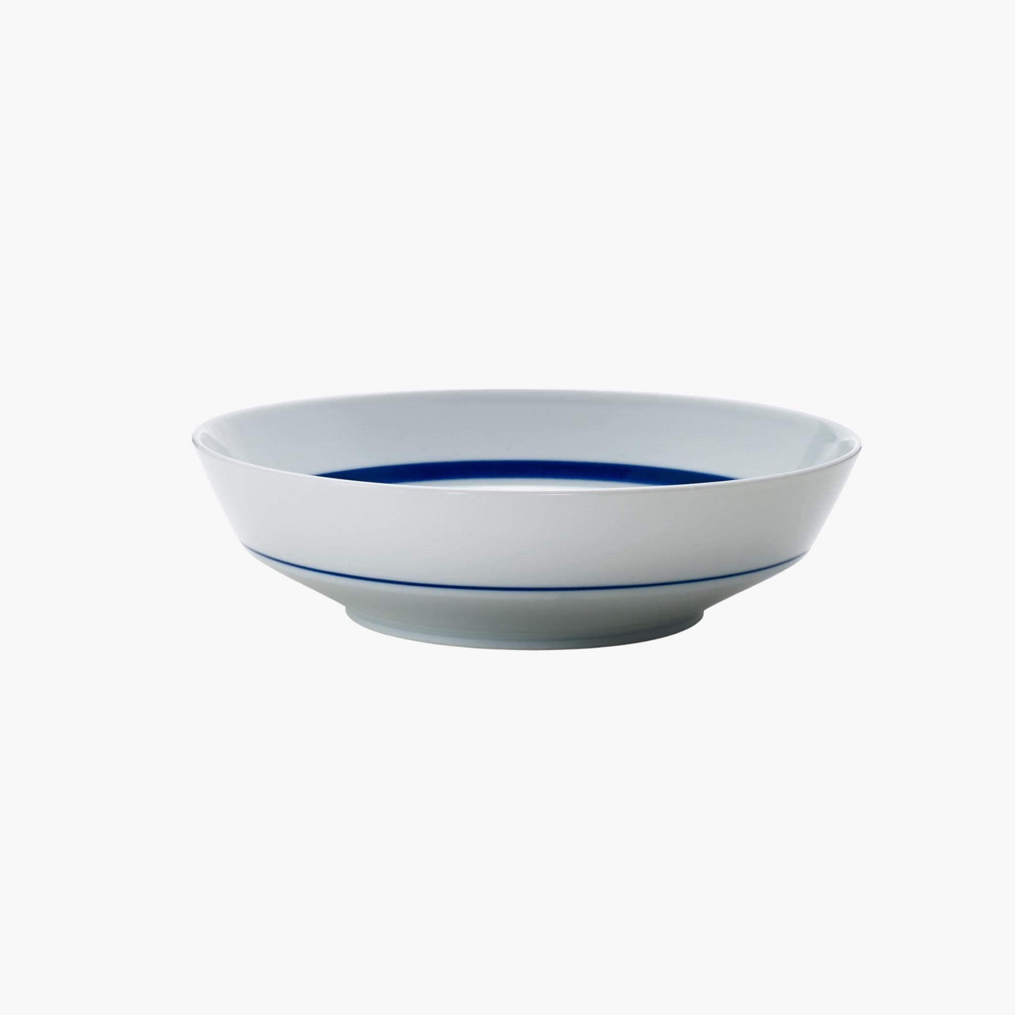 Blue Bien Ogee Ceramic Serving Plate
