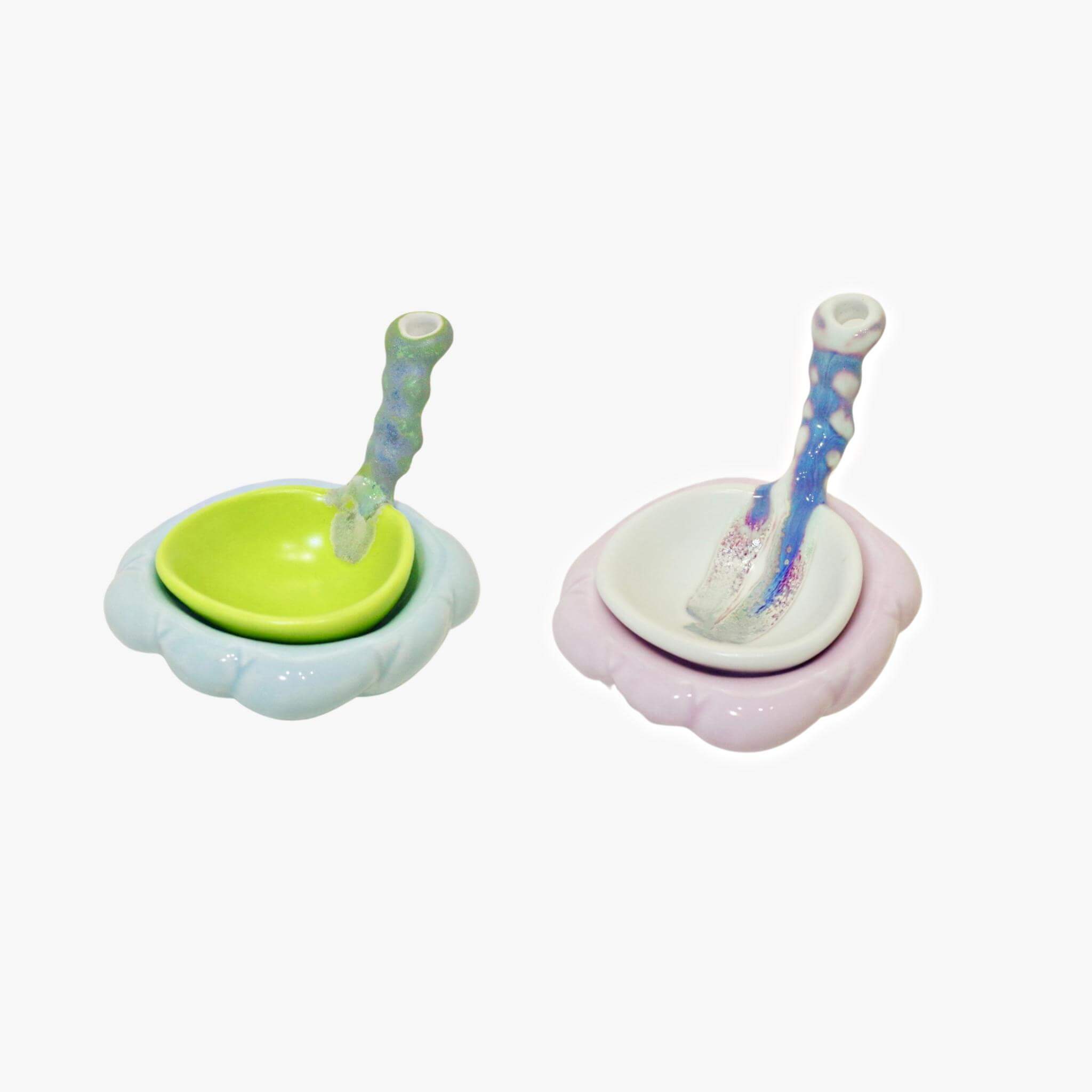 Ceramic Scoop Set